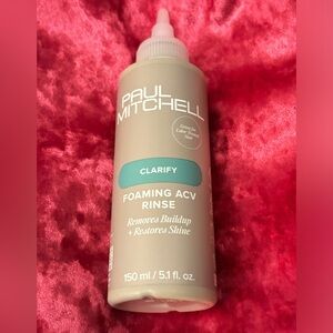Paul Mitchell Clarify Foaming ACV Rinse 5.1 oz Brand New Haircare Salon Products